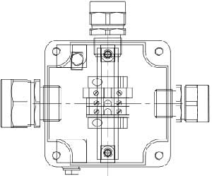 Рис.1. Схематическое изображение коробки соединительной КСРВ-Т06