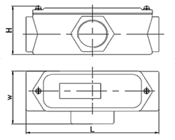 Схематическое изображение коробки СКВЕ-Т1 - СКВЕ-Т9
