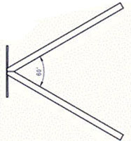 Рис.1. Схема кронштейна фасадного К2Ф