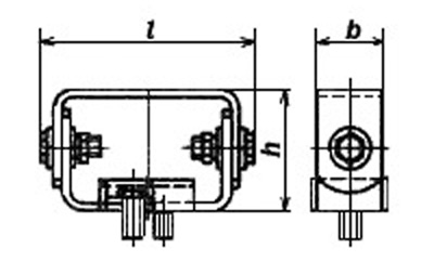 Рис.1. Схематическое изображение шинодержателя ШР-12